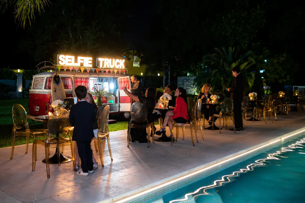 Salón de Puro Pilar durante un evento